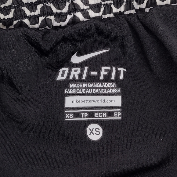 Nike Women's Lined Drawstring Dri-Fit Active Running Athletic Shorts Size XS - Picture 13 of 13